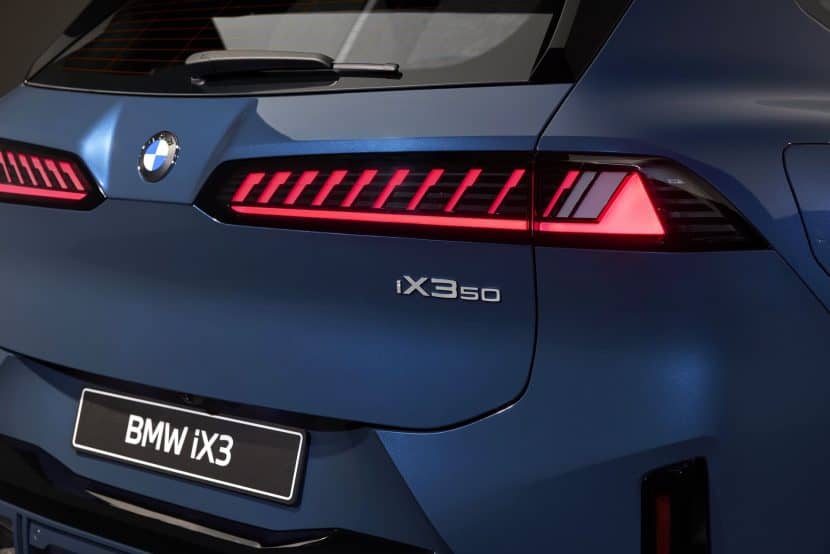 2026 BMW IX3 -Rücklichter with LEDs