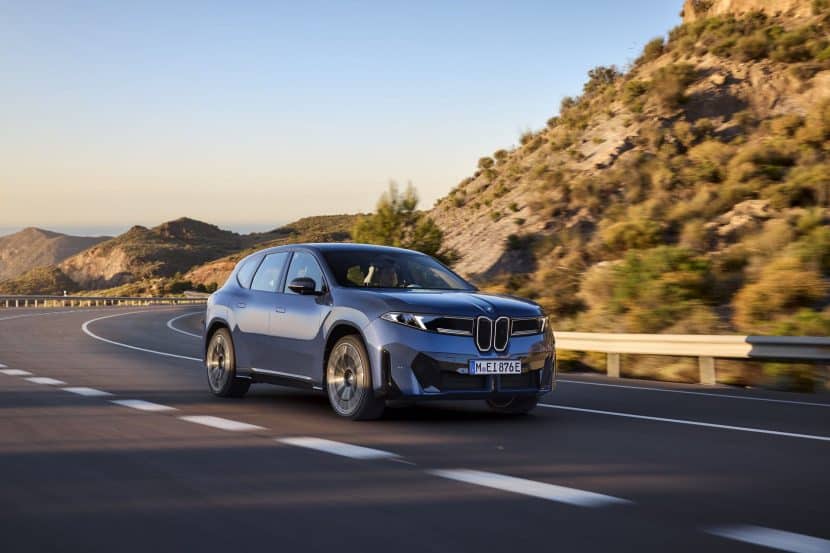 2026 BMW IX3 drive on the street
