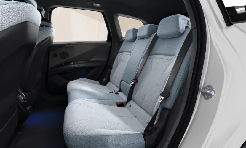 2026 BMW IX3 basic model rear seats
