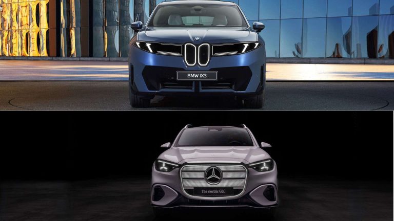 BMW iX3 vs Mercedes GLC EV comparison