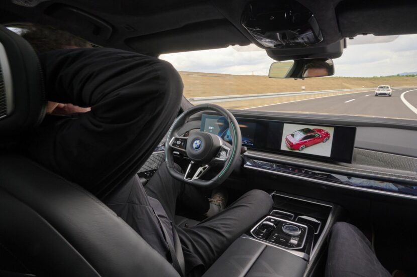 Level 3 tests in a BMW 7 series