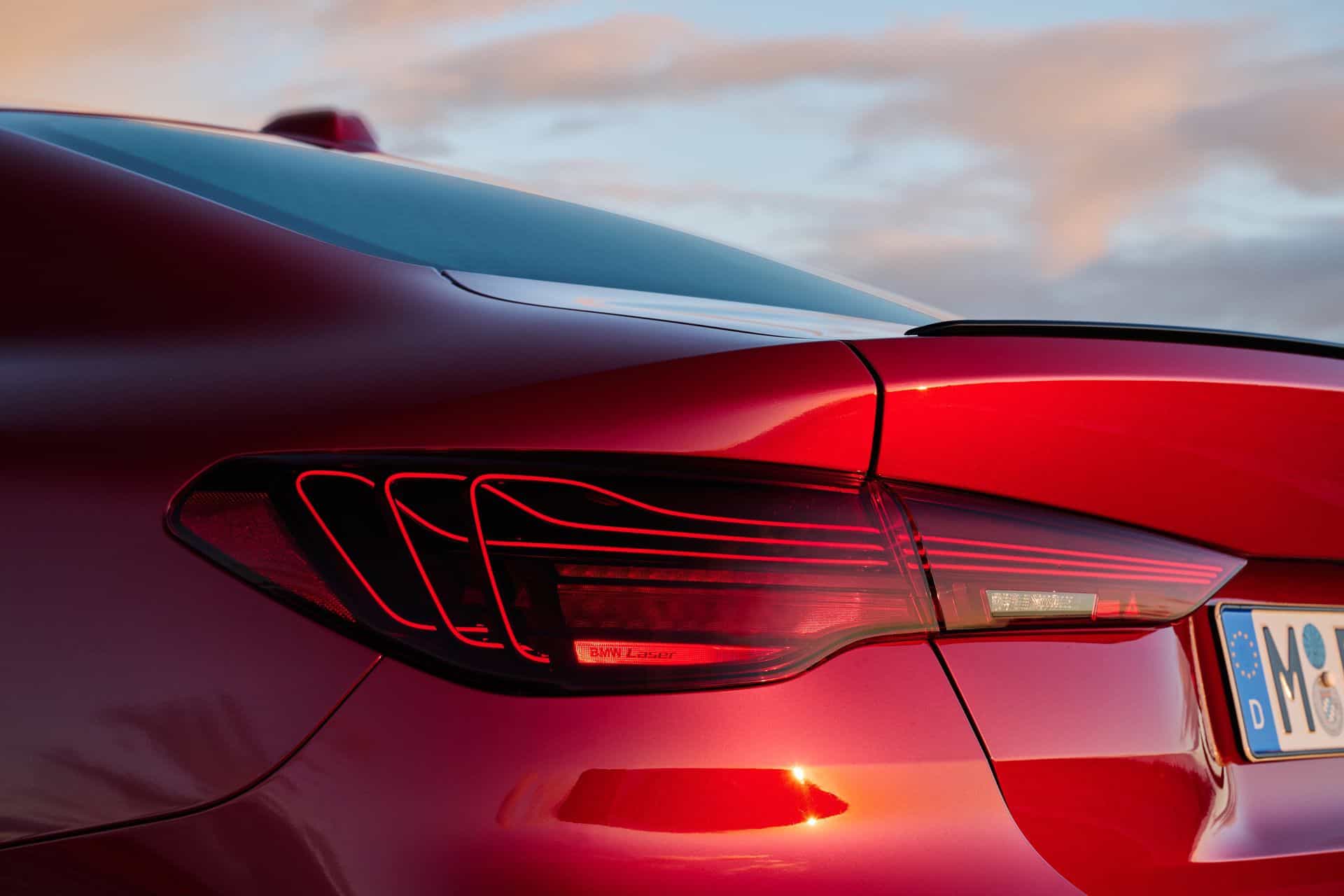 BMW 4 Series Coupe with laser taillights standard