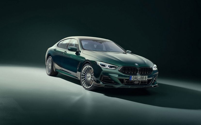 The Alpina B8 GT in green