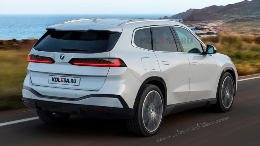 BMW IX1 new class rendering 2