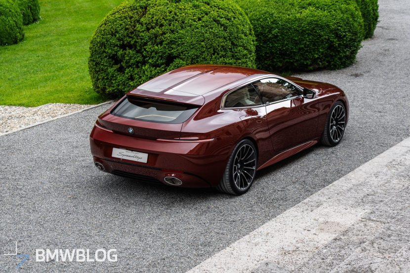 BMW concept Speedtop three quarters rear end