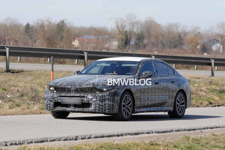 2027 BMW 5 SERIES FACELIFT SPY PHOTOS 08