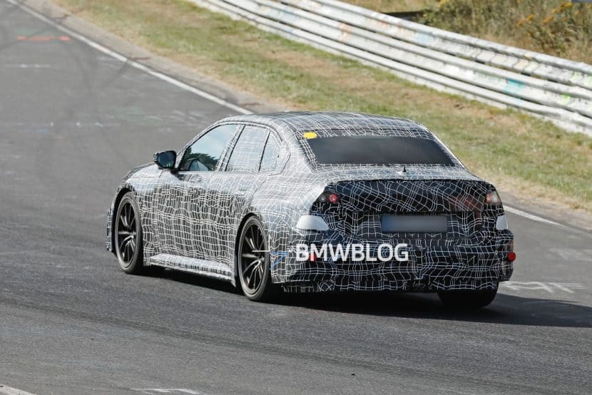 2027 BMW M3 Electrically ZA0 test nurburgring 01