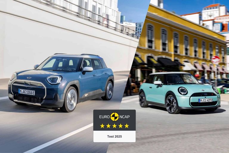 MINI family lineup earns four five-star Euro NCAP safety awards