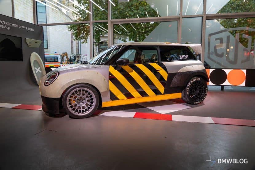 Mini deus ex Machina the SKEG side view