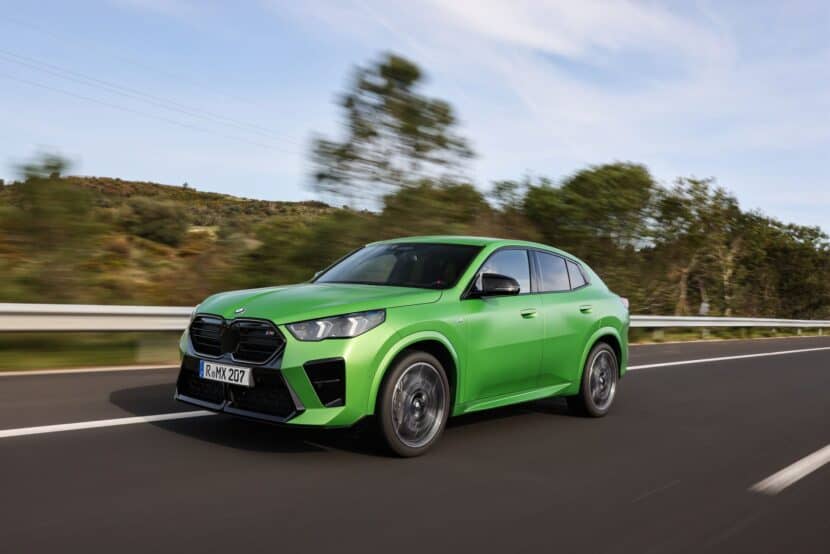 The new BMW X2 M35i on the street