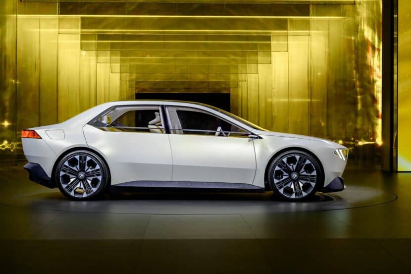 The side view of the BMW Vision Neue Klasse Concept