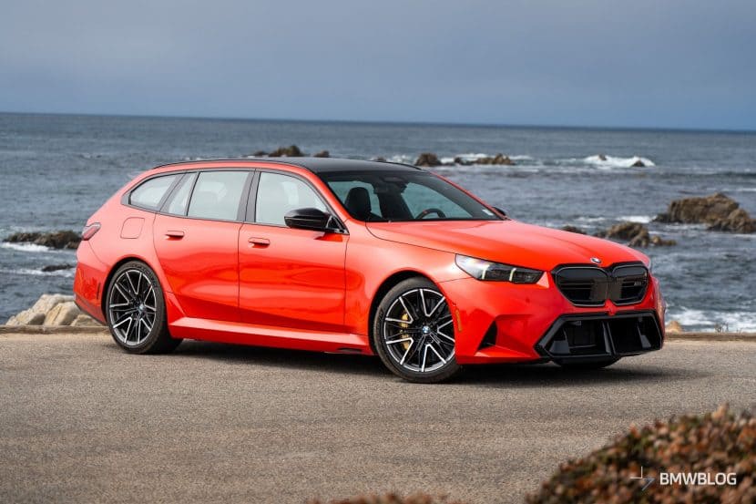 BMW M5 TOURING LIGHT RED 13