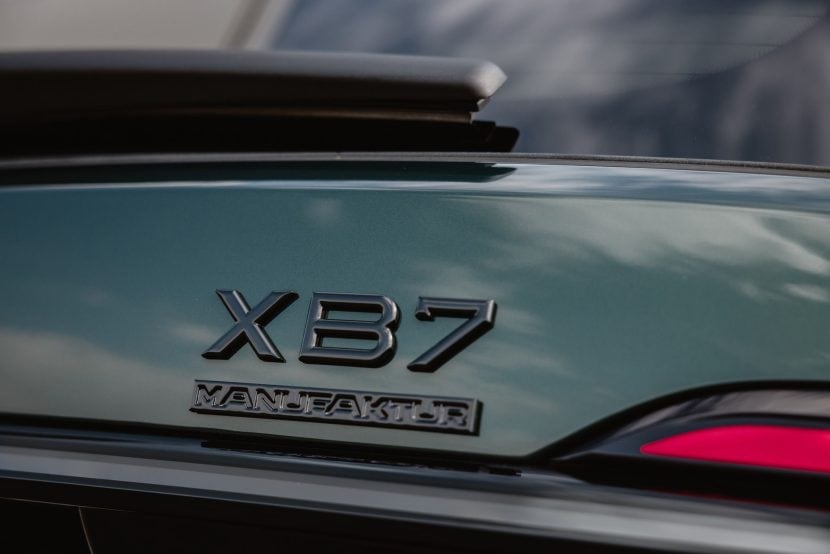 The emblem of the BMW ALPINA XB7