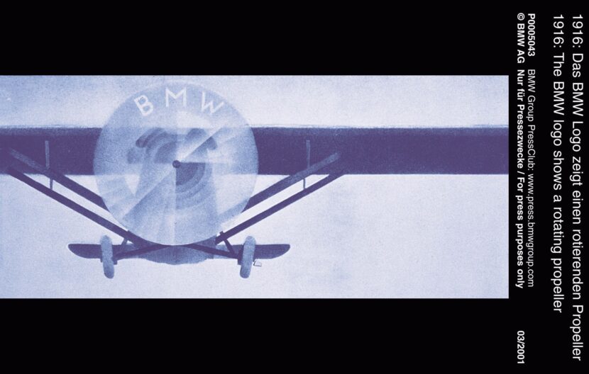 BMW logo propeller