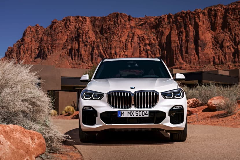 2018-BMW-G05-X5-exterior-26 The front end of the BMW X5 G05 generation