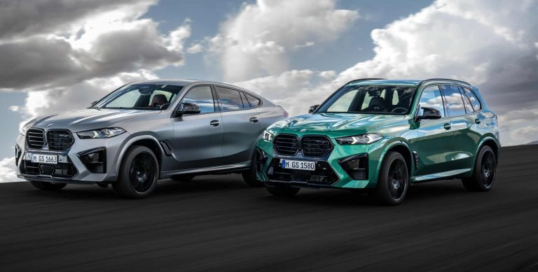 BMW X5 M and X6 M side-by-side