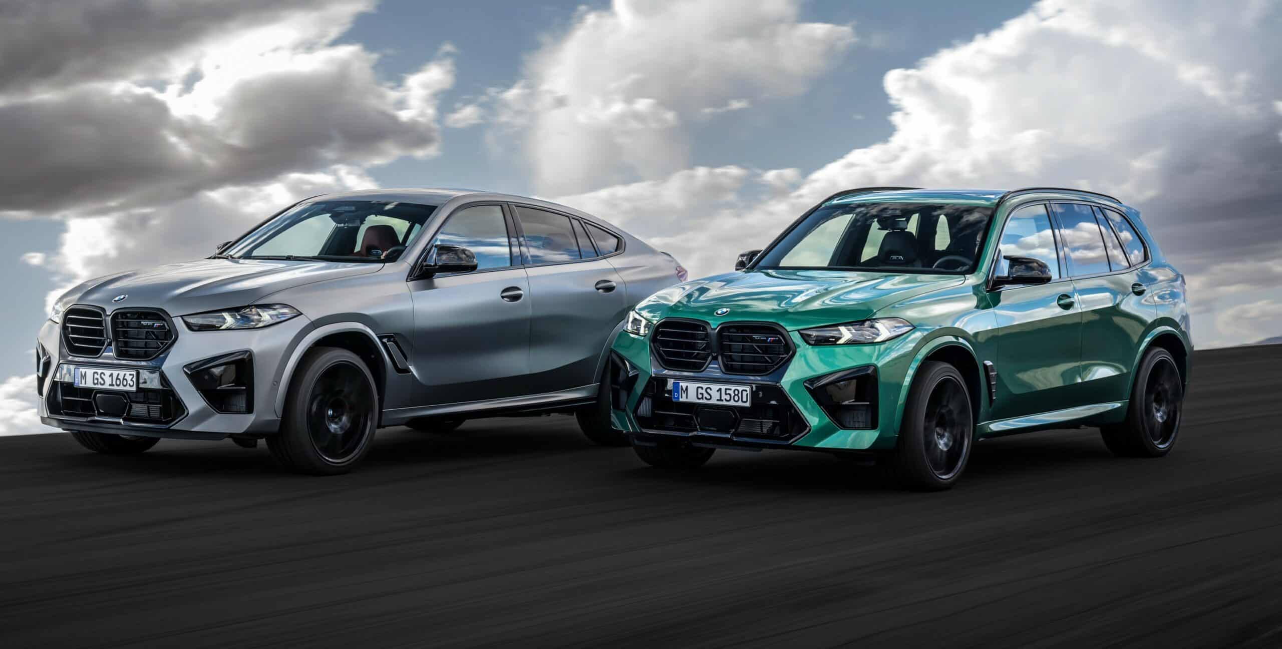 BMW X5 M and X6 M side-by-side