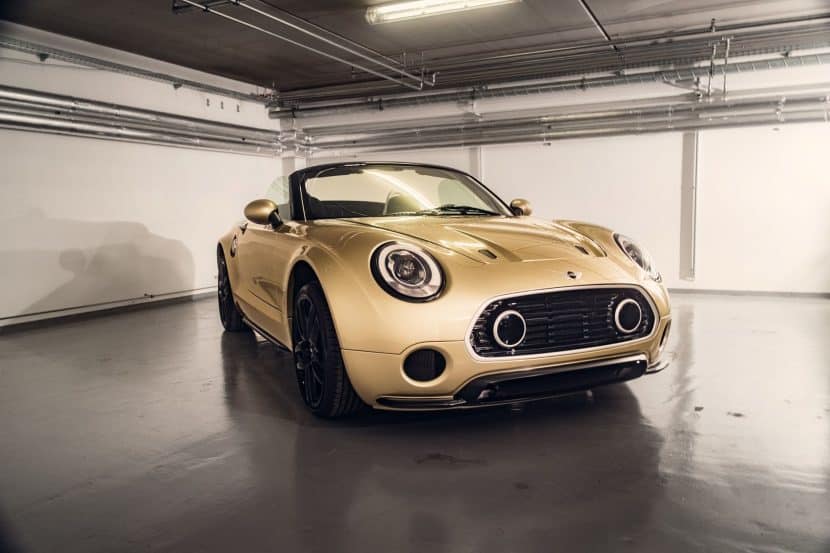 MINI SUPERLEGGERA GOLD COLOR front