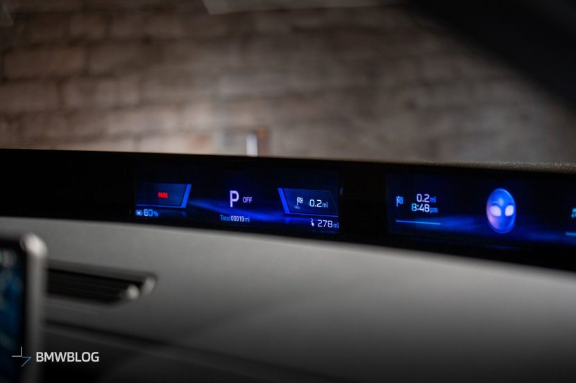 2026 BMW IX3 panoramic display