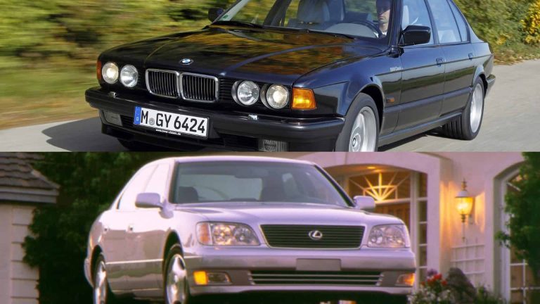 LEXUS LS VS E32 7 SERIES2