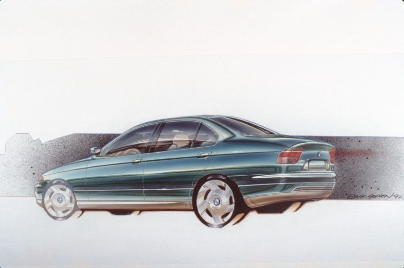 BMW 3 Series E46 sketches 01
