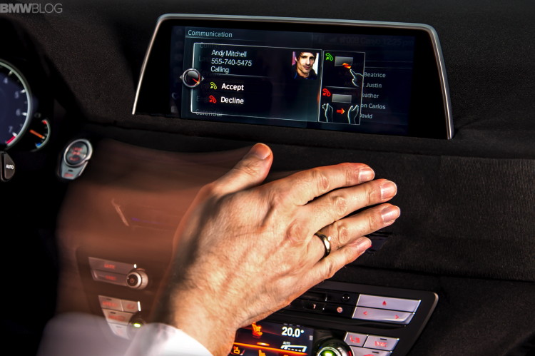 Gesture control waving hand