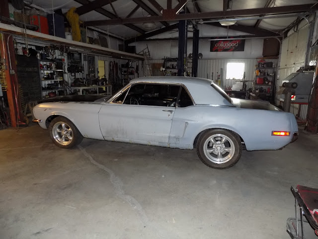 68 Mustang 16 Project almost complete