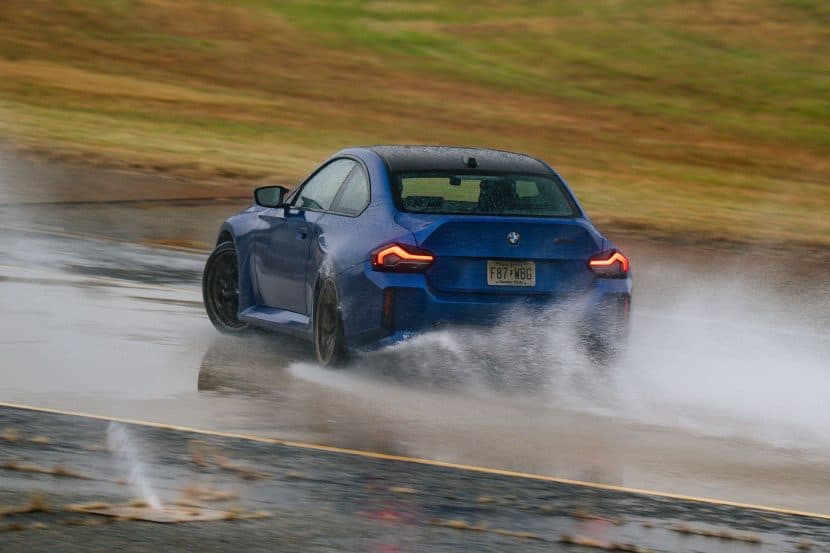 2026 BMW M2 CS DRIFTING WET 00