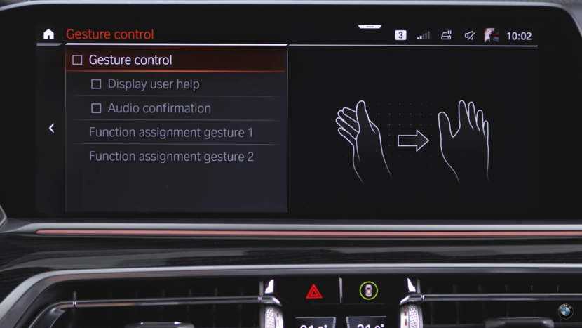 Configure gesture controls