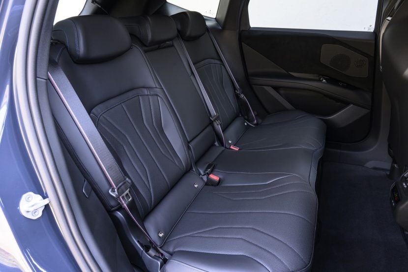 2026 BMW IX3 rear seat