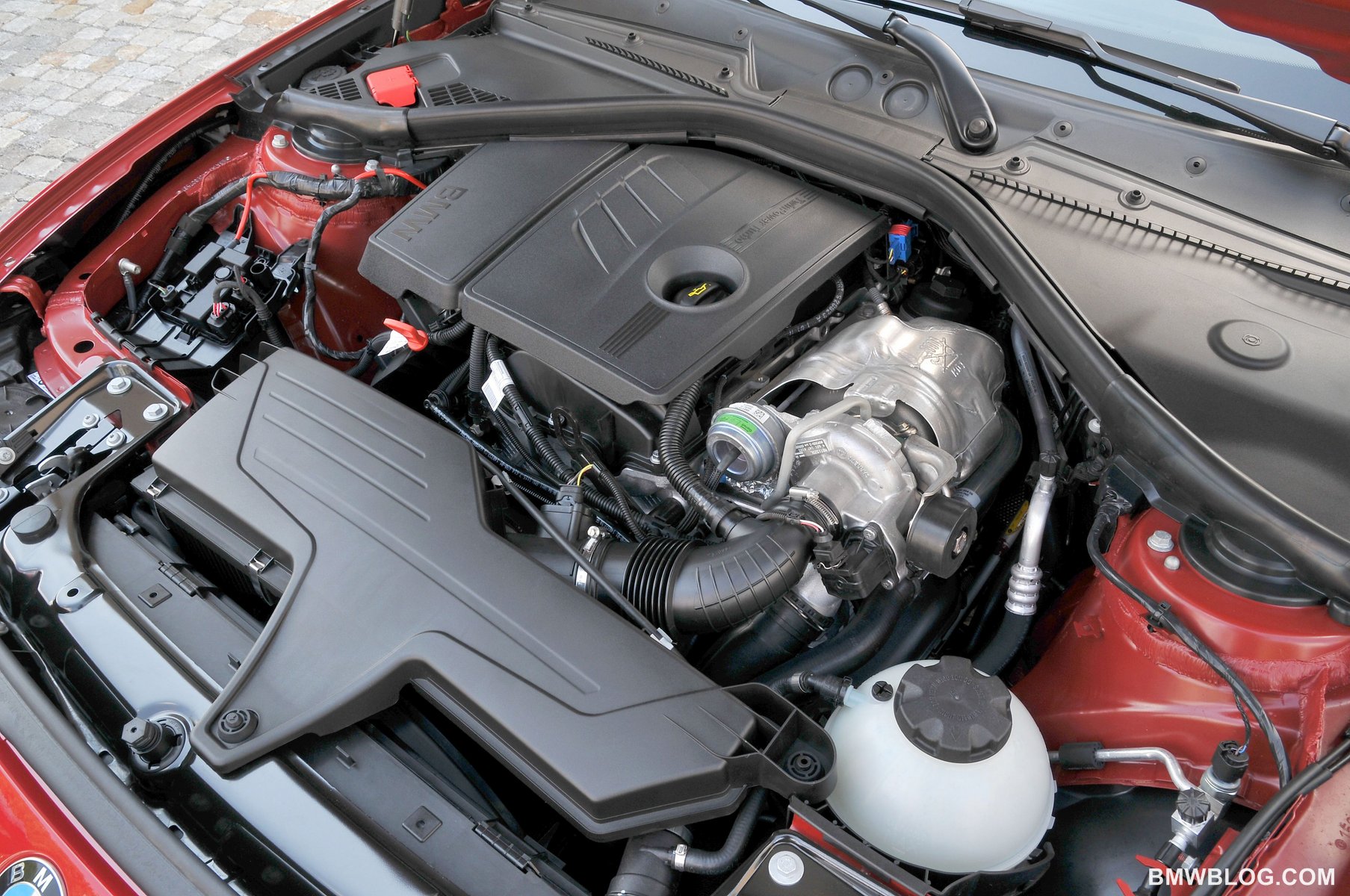 The BMW 118i with a B38 engine