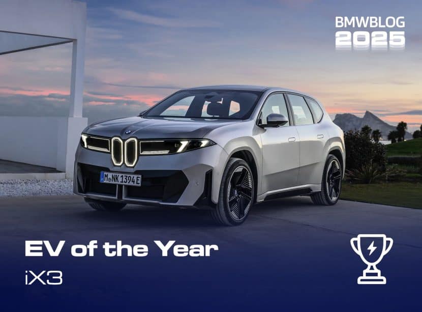 BMWBLOG BEST BMW 2025 EV of the Year BMW iX3