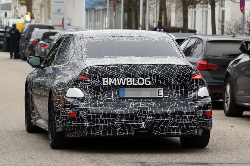 2027 BMW M5 FACELIFT PROTOTYPE REAR