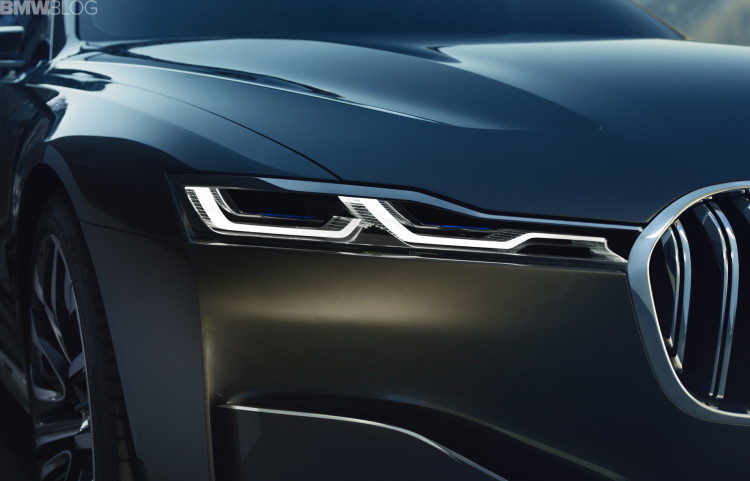 Double headlights BMW Vision Future Luxury