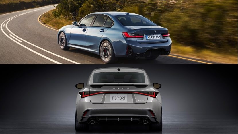 3 SERIES V 2026 LEXUS IS IN THE REAR