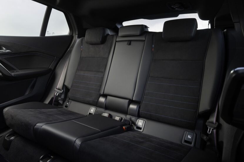 BMW X2 back seat