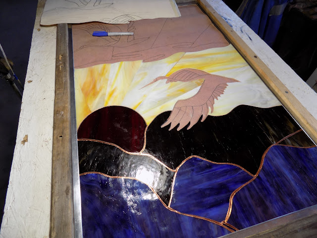 Stained glass window