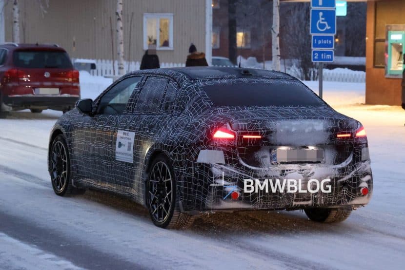 2026 BMW I3 ELECTRIC SEDAN WINTER TEST 00