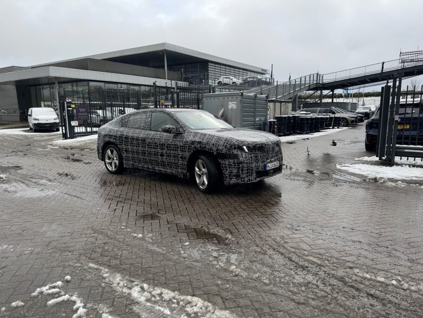 2027 BMW IX4 PROTOTYPE front end