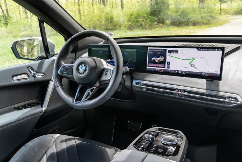 Interior of the BMW IX 2026