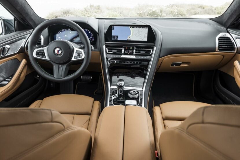 The interior of the ALPINA B8 Gran Coupé