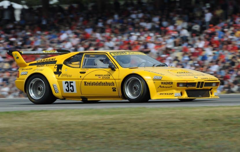 BMW M1 PROCAR CIRCLE PHONE BOOK IMAGE