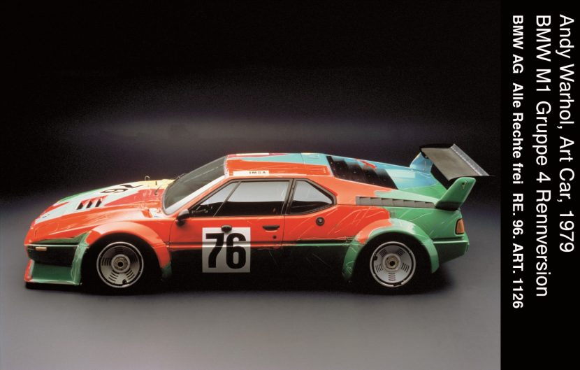 BMW M1 PROCAR ANDY WARHOL GROUP 4 RACING VERSION PICTURE