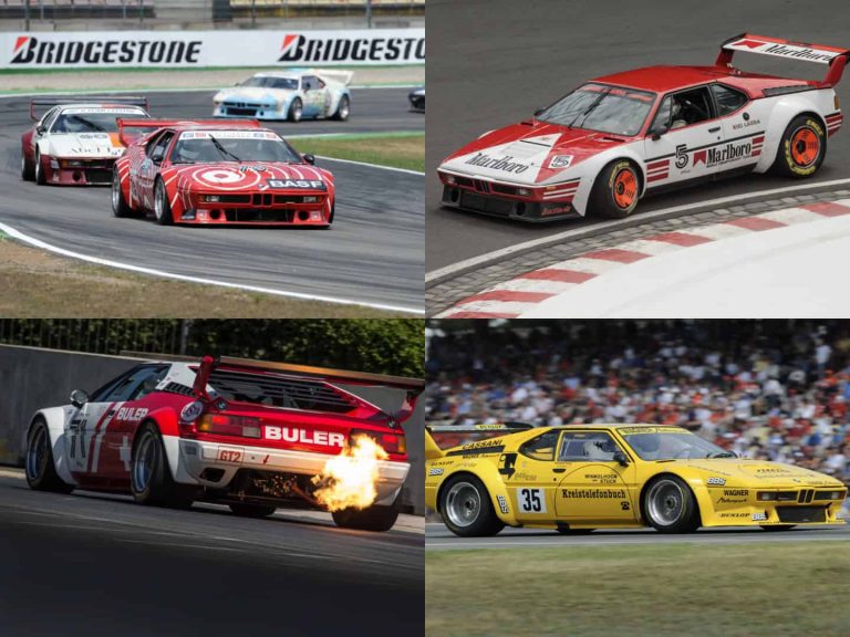 BMW M1 PROCAR in different LIVERIES