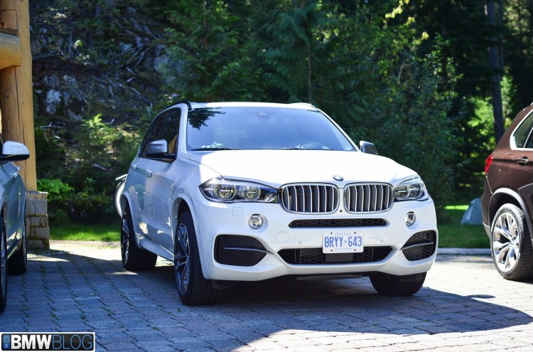 The front section of the F15 BMW X5