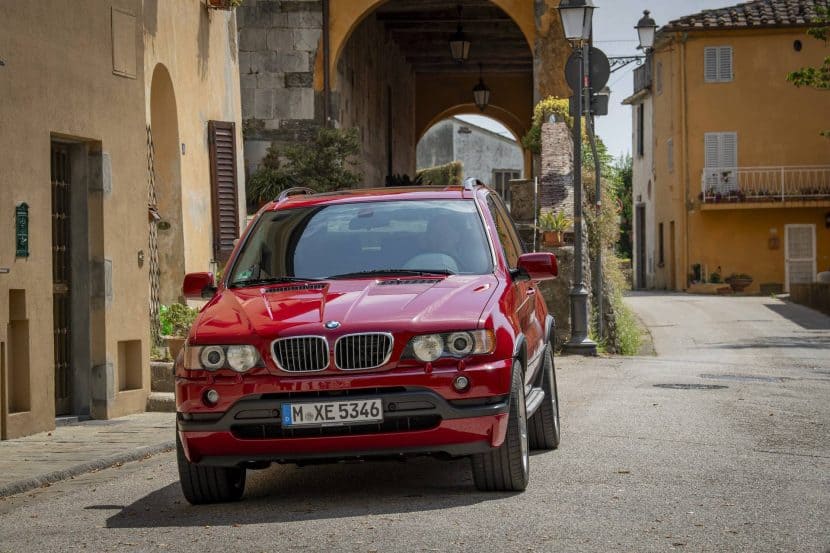 E53 BMW X5 parked on the street