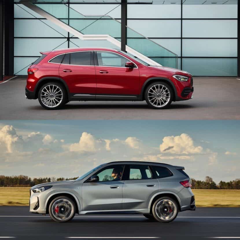BMW X1 vs Mercedes-AMG GLA35