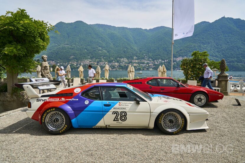 Side view of the BMW M1 Procar