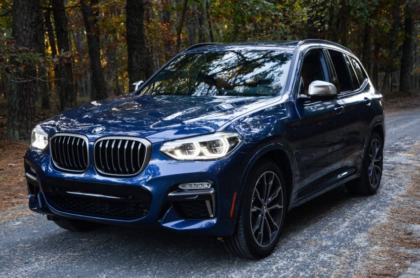 The 2017 BMW X3 M40i parked on a street