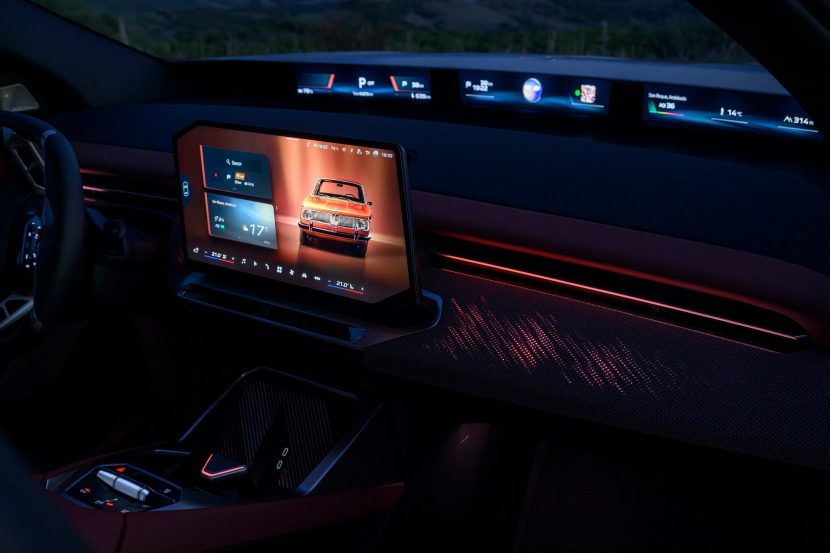 BMW IX3 INTERIOR Panoramic view